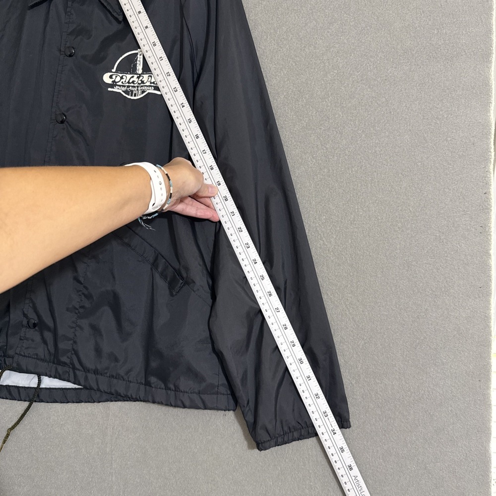 Vtg Lined Windbreaker Jacket L USA Front Logo "Dubai United Arab" Oil Comp RARE - Picture 9 of 10